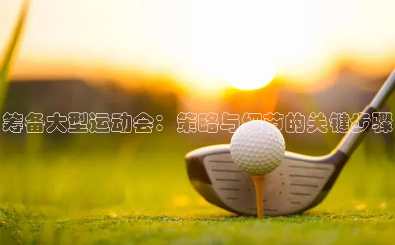 筹备大型运动会：策略与细节的关键步骤